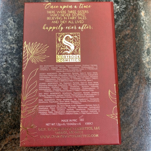 STORYBOOK COSMETICS EYESHADOW PALETTE - Picture 3 of 8